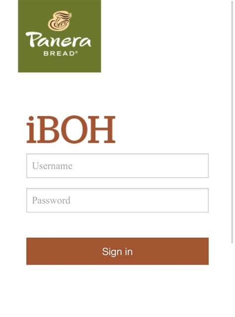 panera iboh app.